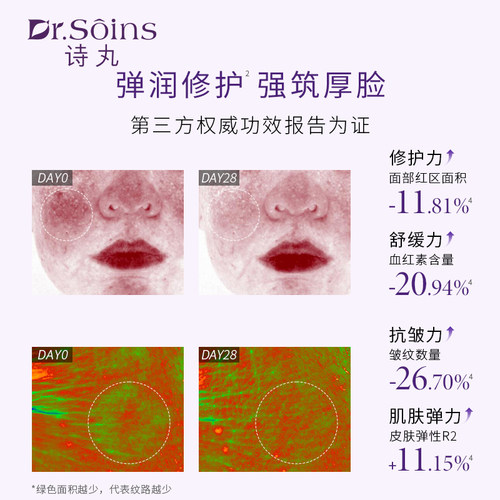 诗丸舒润修护精华液葡萄籽护肤品舒缓保湿紧致抗皱屏障敏感肌泛红 - 图1