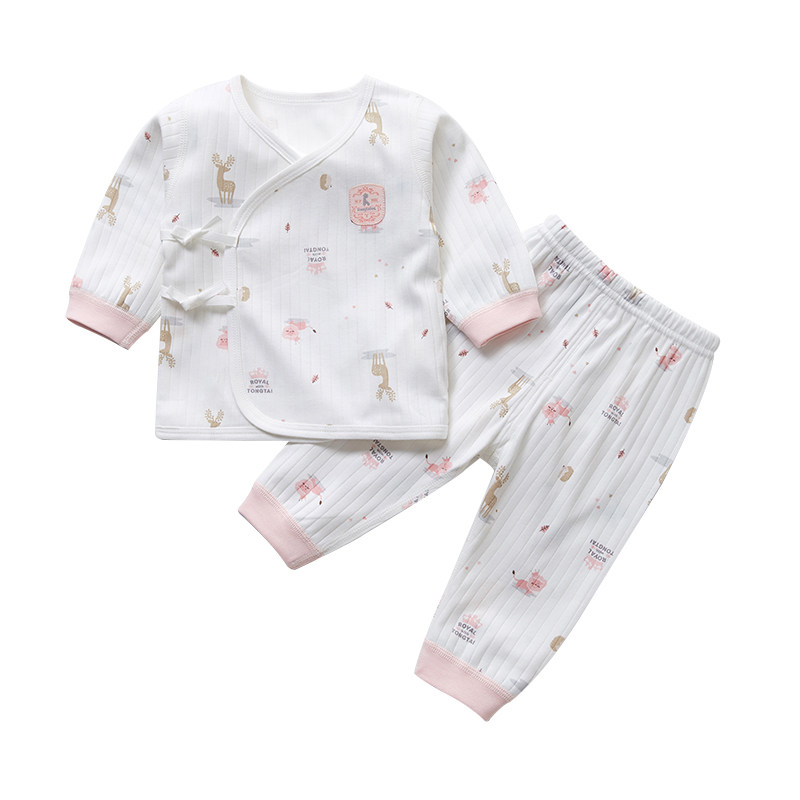 童泰婴幼儿秋衣套装纯棉衣服秋内衣 童泰贝瑶内衣套装