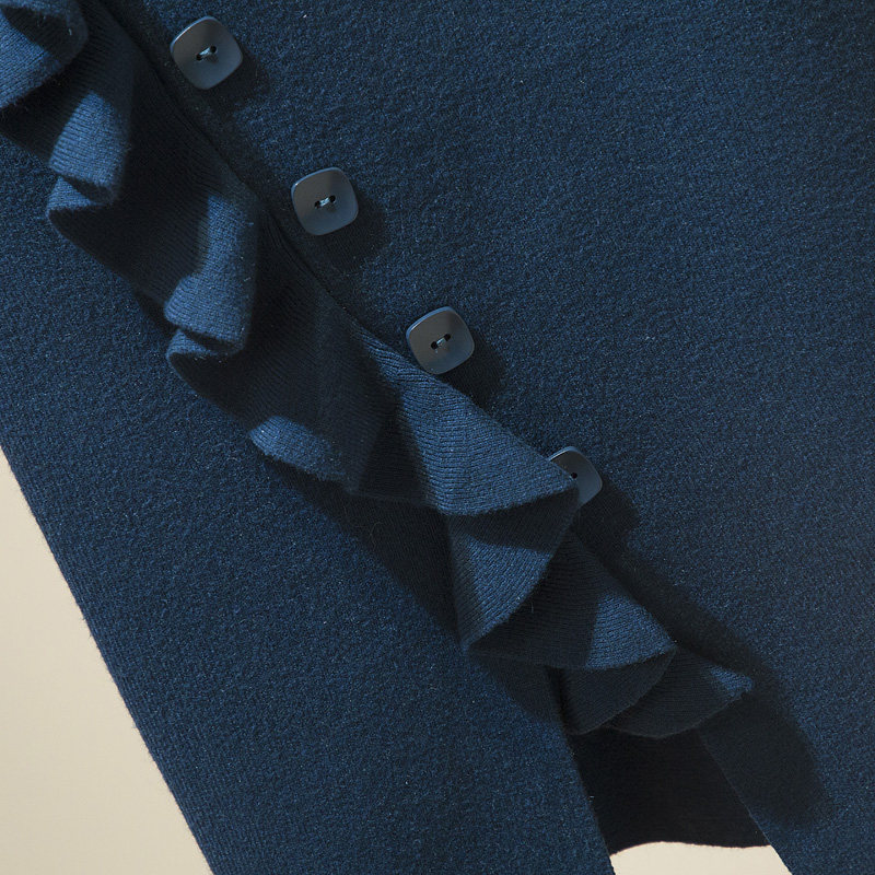 针织女新款冬天配毛衣显瘦秋冬裙子 格妮婷半身裙