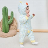 Детский пуховик, детское удерживающее тепло боди для новорожденных для выхода на улицу, в западном стиле, коллекция 2021, детская одежда