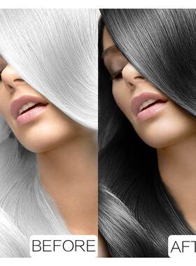 Sevich 10 pcs/lot Instant Black Hair Shampoo Make Grey and W