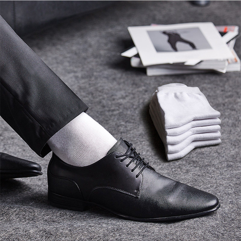 【5双装】三枪男士透气柔软弹力棉运动男士中筒棉袜 男士商务棉袜,淘宝优惠券,粉丝福利购,淘宝优惠卷