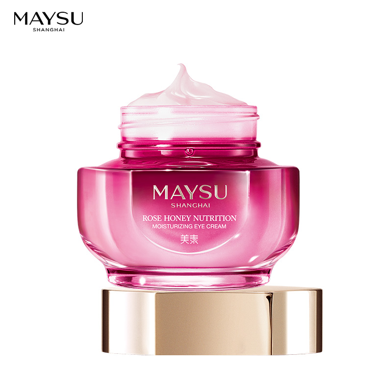 maysu美素旗舰店美素瑰蜜凝颜滋养眼霜 淡化细纹干纹深层滋润眼周3