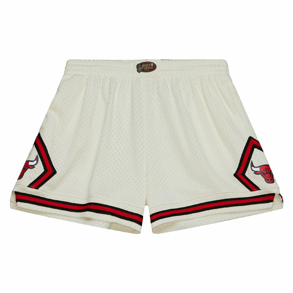 美国代购 MitchellNess98赛季Cream Unisex Swingman球迷版运动裤 - 图0