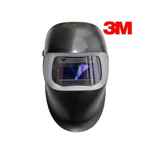 3M100V自动变光电焊面罩焊帽焊接氩弧焊强光焊工面具烧焊头盔 - 图1