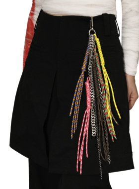 WACKYE 鹿晗同款 五色彩绳金属挂链个性潮流百搭裤链包挂