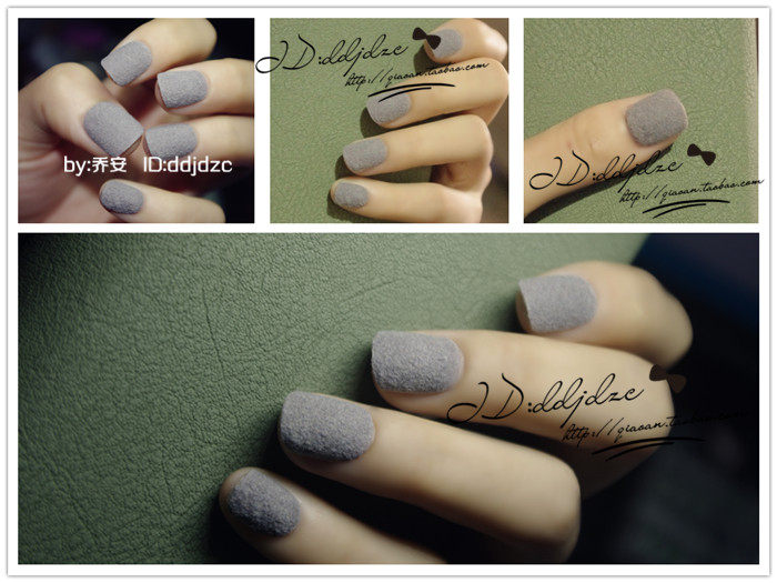 秋冬美甲丝绒粉毛呢粉毛茸多色可选指甲油植绒粉哑光皮草甲油胶适,淘宝优惠券,粉丝福利购,淘宝优惠卷