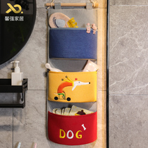 Bedside Hanging Wall Cashier Bag Hung Bag Dorm Room Socks Disposal Bag Wall Hanging Bed Side Door Rear Wall Cloth Bag