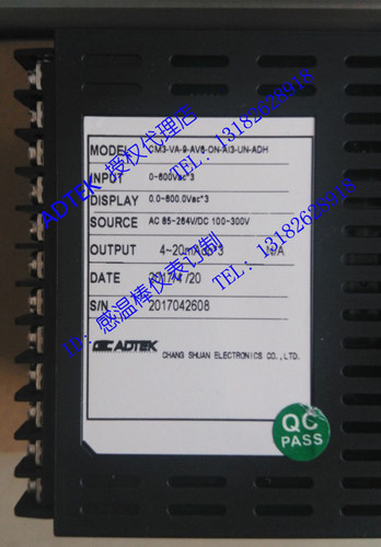 台湾ADTEK三相电压电流表CM3-VA9-AA7;CM3-VA9-AV6-ON-AI3-UN-ADH - 图1