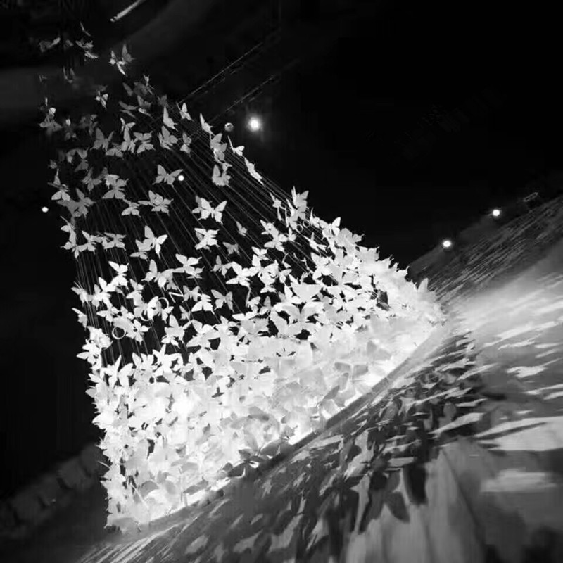 仿真白色蝴蝶婚庆道具橱窗装饰鱼线吊挂蝴蝶婚礼摄影夹子蝴蝶背景,淘宝优惠券,粉丝福利购,淘宝优惠卷