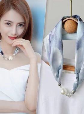 丝巾缎带百搭多功能女缎带