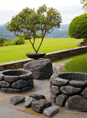 定制泡沫仿真水井影楼舞台造景