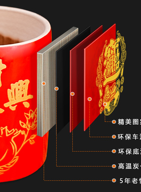 潮汕手工雅红米升中秋赏月娘香炉