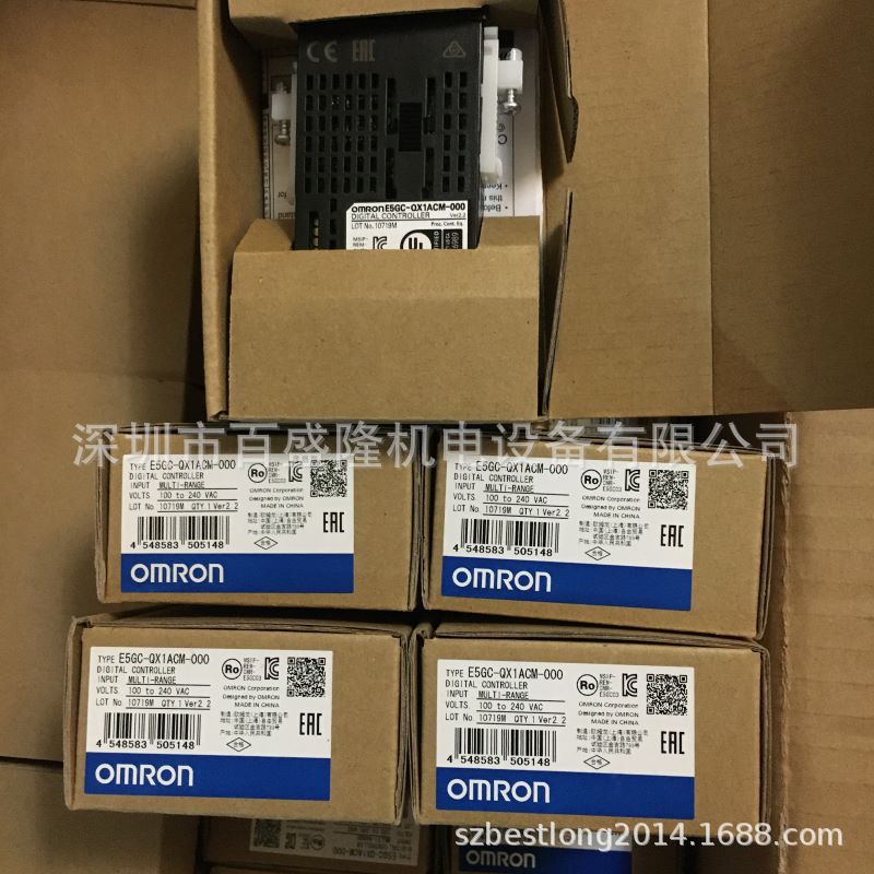 Omron/欧姆龙原装全新温控器E5GC-QX1ACM-000 QX2DCM-000现货-图0