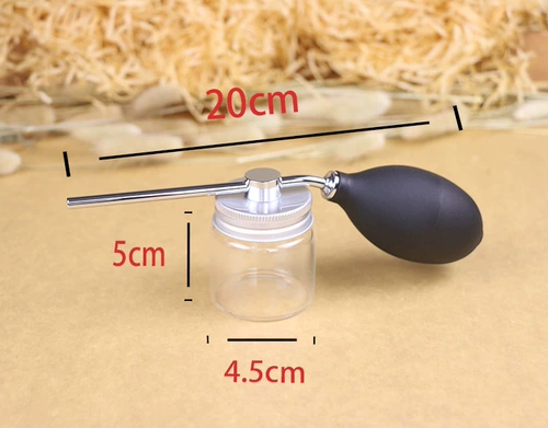 Бутылка для волос парикмахера дополнительная волокнисто волокна для порошкообразной бутылки с эры