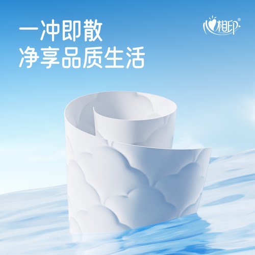 心相印云熊湿厕纸湿巾家庭实惠如厕私处女擦屁屁80抽5包by - 图2