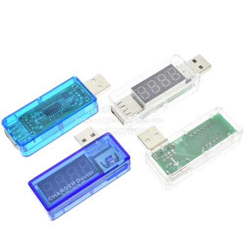 USB电压电流显示表头充电检测仪器充电器电流显示器接口测试模块 - 图0