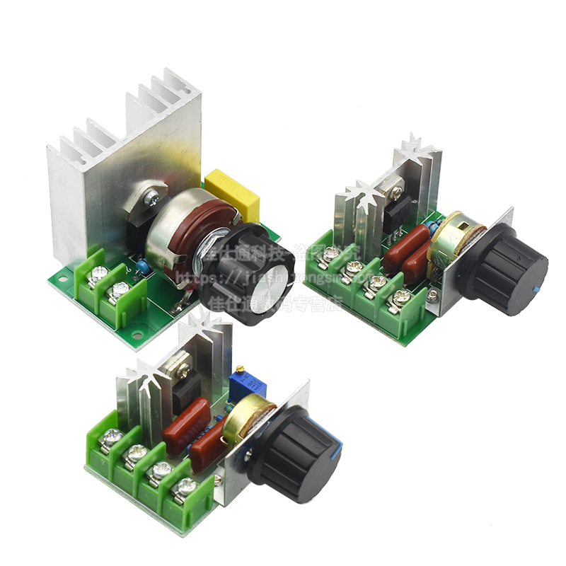 交流电机4000W大功率可控硅电子 调压器 调光 调速 调温器 220V