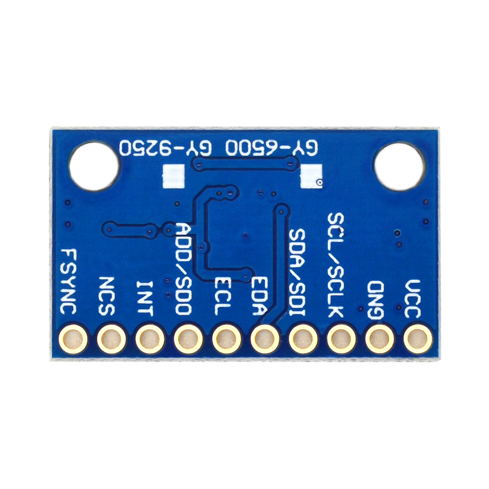 MPU6500 6DOF 六轴6轴姿态加速度陀螺仪角度传感器模块 SPI接口 - 图3