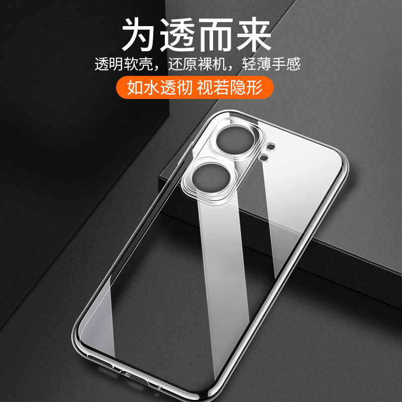 适用于iqooneo9手机壳iqooneo9pro手机套neo9spro爱酷neo9spro+保护壳防摔硅胶全包iqoo软套透明新男女外壳 - 图0