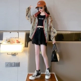 Солнцезащитный крем, летняя одежда для защиты от солнца, модный легкий и тонкий дышащий детский кардиган, куртка, новая коллекция, подходит для подростков, в корейском стиле