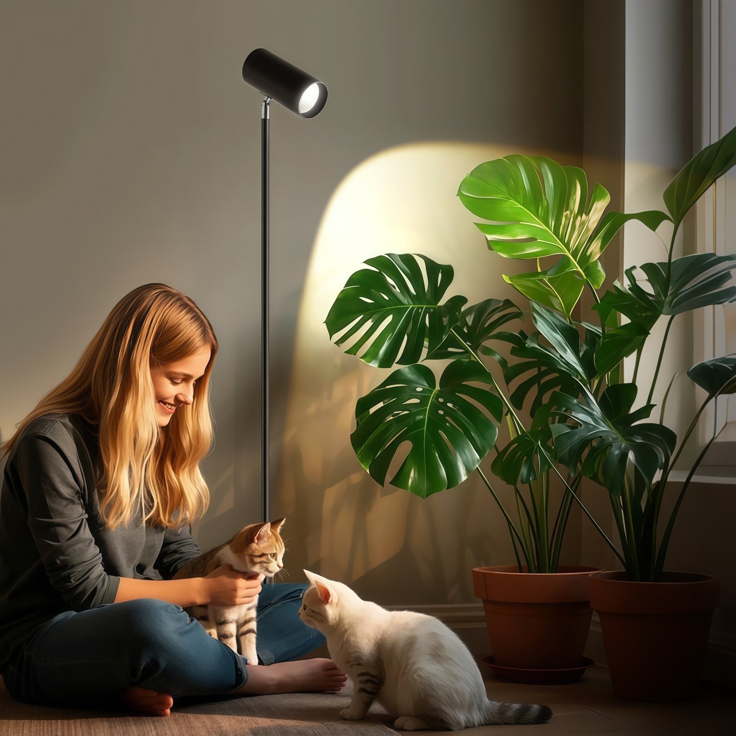 全光谱植物补光灯室内仿太阳光植物灯家用绿植花卉多肉植物生长灯,淘宝优惠券,粉丝福利购,淘宝优惠卷