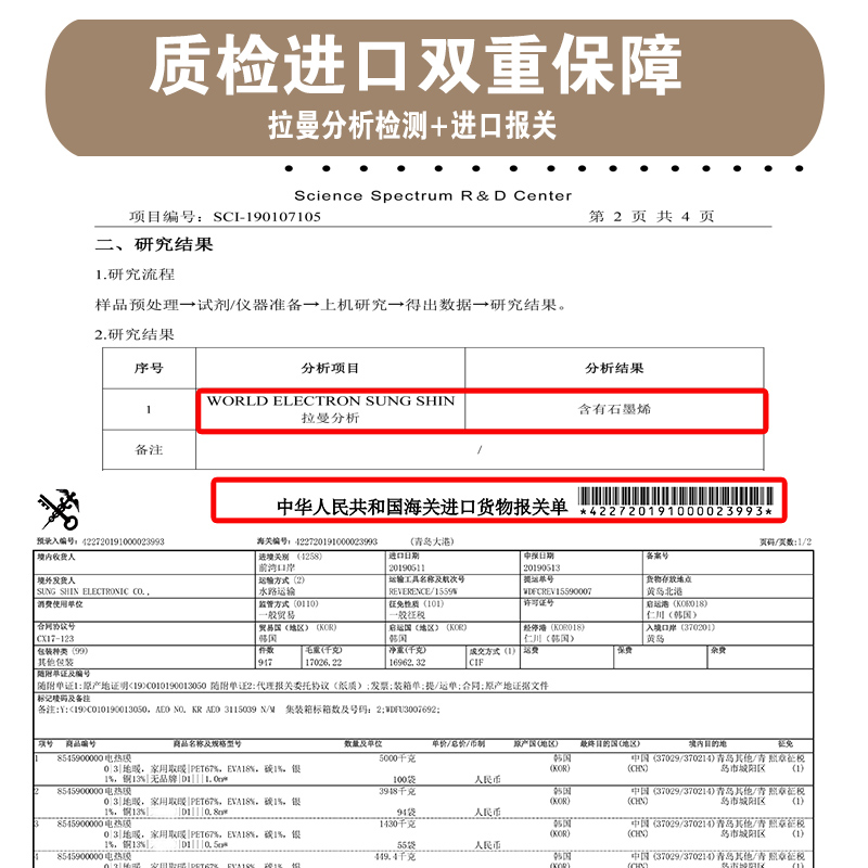 石墨烯地暖电热膜家用电炕加热发热片瑜伽馆地热系统供暖上门安装 - 图2