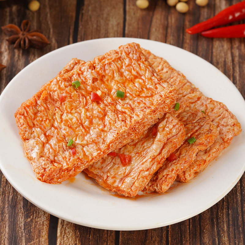 好味屋手撕素肉素牛排香麻辣豆腐干素食网红零食小吃休闲食品