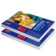Double-sided high gloss inkjet coated paper antique color full size