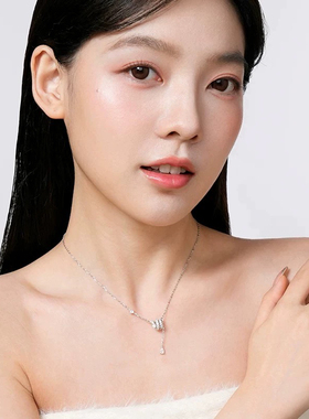 卡蒂罗灵蛇小蛮腰项链女生纯银轻奢小众毛衣链圣诞新年生肖礼物