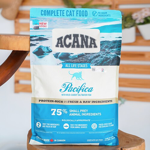 宅猫酱ACANA爱肯拿海洋盛宴深海鱼猫粮全阶段成猫幼猫主粮5.4kg - 图0