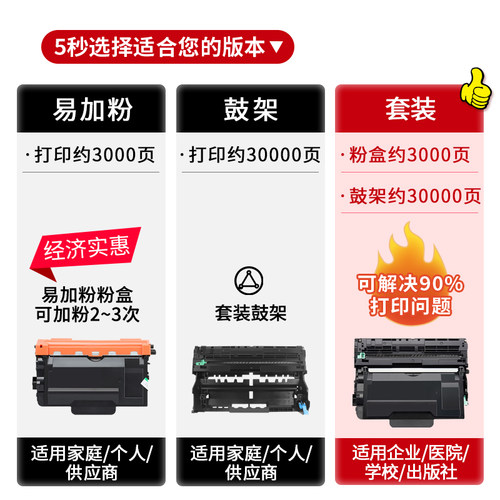 晖达适用光电通OEP400DN粉盒4015 MP4020dn 4021 4024 4025 MF4030dn硒鼓OEP4010DN T-40003KTB鼓架40030KP - 图2