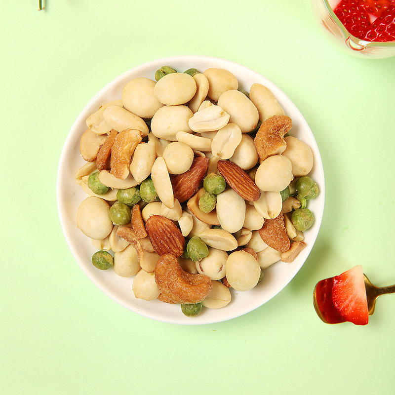 甘源每日豆果综合果仁208g罐装干货豆果零食炒货坚果小吃混合零食,淘宝优惠券,粉丝福利购,淘宝优惠卷