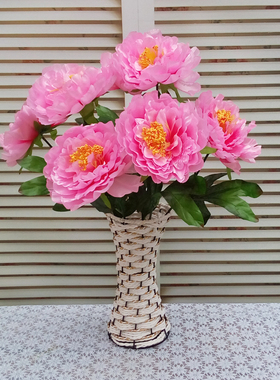 仿真大朵客厅卧室装饰花塑料