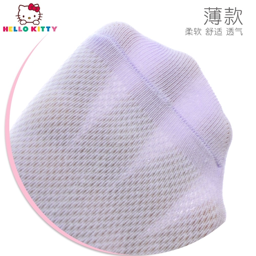 Hello kitty, летние тонкие дышащие детские носки для принцессы, средней длины