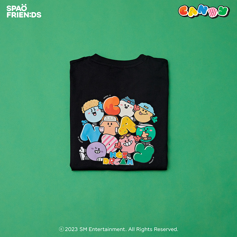 韩国直营圆领短袖sprld26u01 t恤衫 SPAOT恤