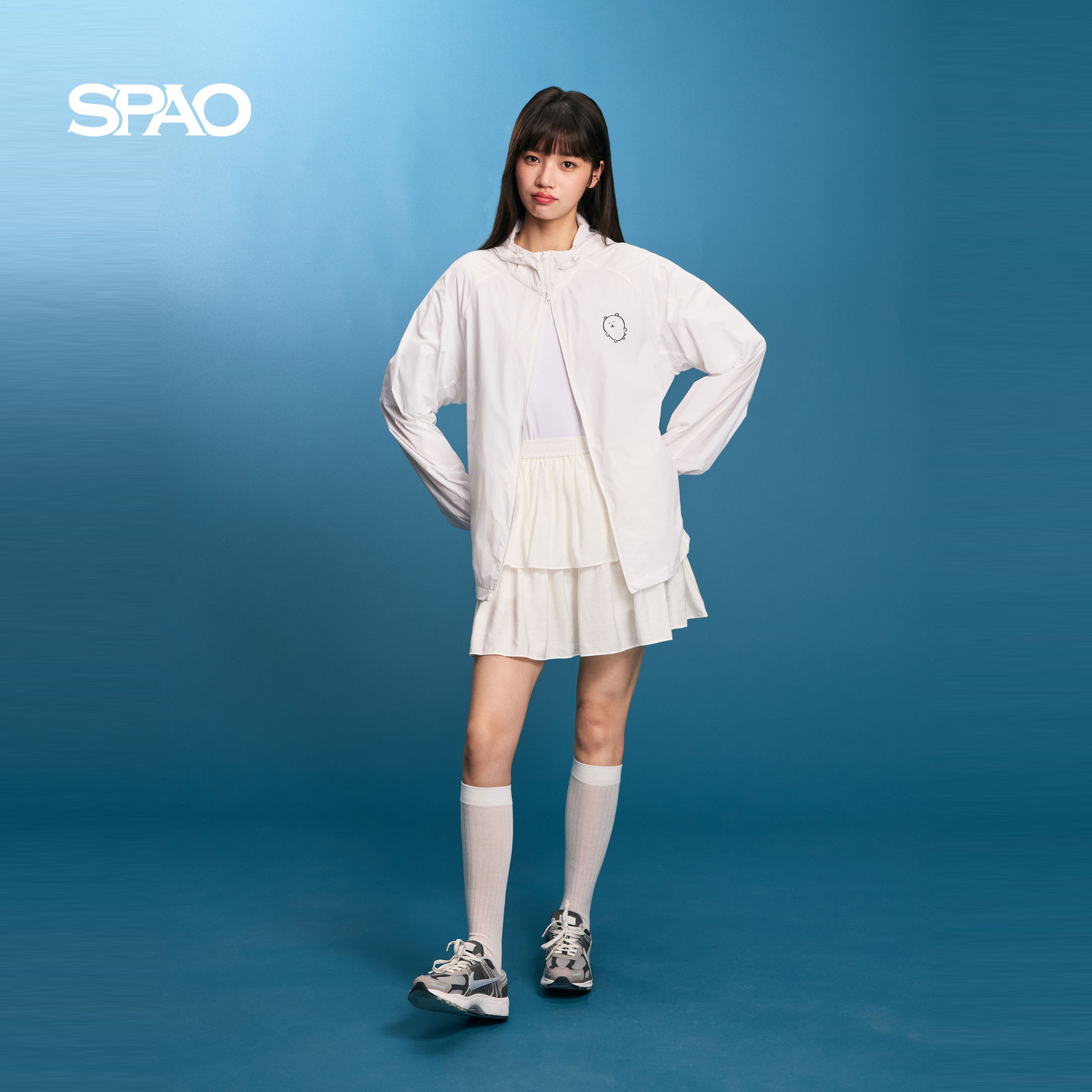 【UPF50+】SPAO韩国同款25年夏季女士防晒通勤户外连帽外套,淘宝优惠券,粉丝福利购,淘宝优惠卷