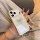 Glitter hollow love bow suitable for Apple 17promax mobile phone case new iphone17 high-end 15 with chain 14 creative 13 all-inclusive anti-fall 16pro female shell protective cover