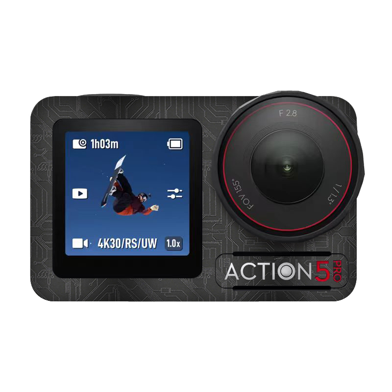 漫步驴适用于大疆Osmo Action5Pro运动相机保护贴膜DJI贴纸全包3M - 图1