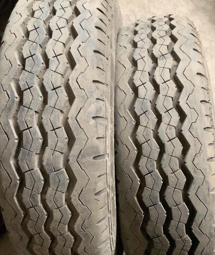 二手拆车轮胎185R14C/195/70R15带层加厚胎适配金杯海狮福田风景 - 图0