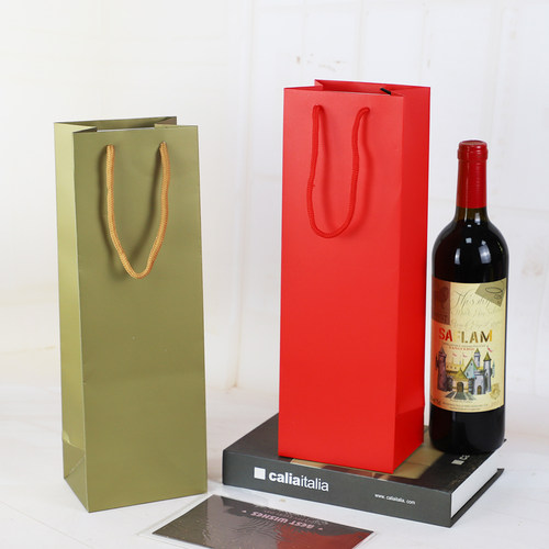 高颜值生日伴手礼节日ins风礼品手提袋中秋春节葡萄酒包装袋纸袋 - 图2