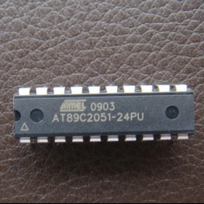 AT89S52-24PU 89S52-24PI 直插DIP40 8位闪存微控制器单片机 芯片 - 图0