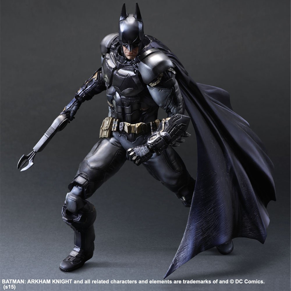 蝙蝠侠 PLAY ARTS改 BATMAN™: ARKHAM KNIGHT 可动手办日版正品 - 图1