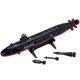 Simulated warship Virginia attack nuclear submarine toy model Military strategic submarine aircraft carrier ornaments
