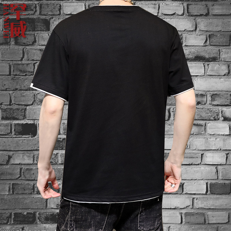 可定制短袖男女t恤衫 罕威T恤