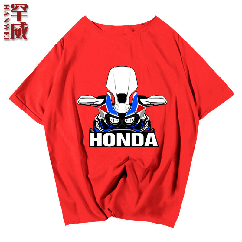honda cbr非双金翼摩托机车赛车 罕威T恤