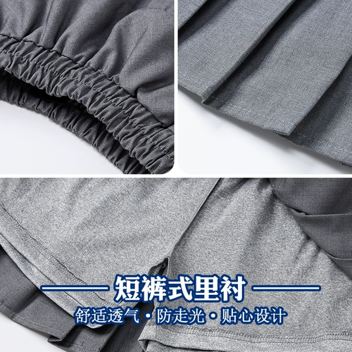 Летняя детская юбка на девочку для школьников, юбка в складку, форма, мини-юбка, эластичная талия