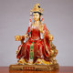 Fully handmade glazed painted statue of Nuwa Empress