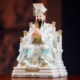 The statue of the Jade Emperor enshrines the Queen Mother with ornaments