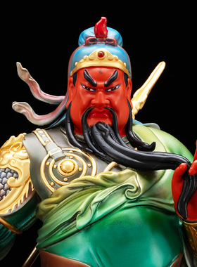 纯铜关公摆件办公室供奉神像